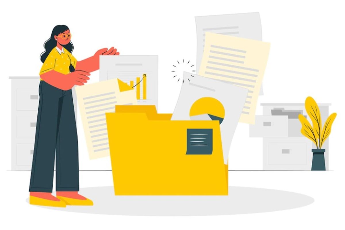 knowledge management system illustration